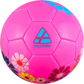 Vizari Blossom Soccer Ball, | 32 Panel MST Construction, Bold Graphics, Top Air Retention | Perfect for Play or Training