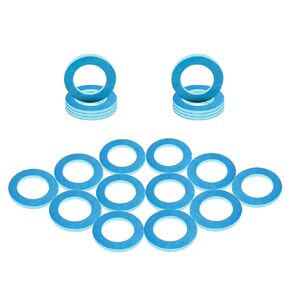 20 Pcs Drain Screw Gasket Marine Lower Unit Seal Compatible with Most Non-Japanese Mercury/Mariner Outboards and All Mercruiser