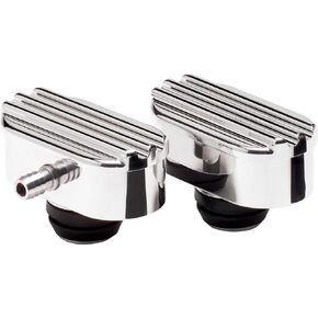 Billet Specialties 21950 Oval Ribbed Billet PCV Breather for 1.25" Valve Cover Hole