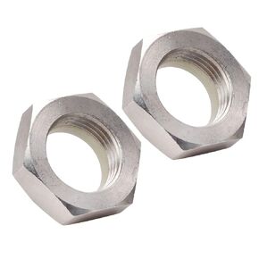 90185‑22043 Self Locking Nut, 2pcs Stainless Steel Self Locking Nut 90185‑22043 Replacement for Outboard Motor Engine