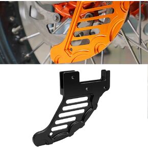 Rear Brake Disc Guard Protector for 125-530 XCW/XCF-W/EXC/EXC-F/SX/SXF/XC/XCF/6 Days/TPI 2004-2022 Black
