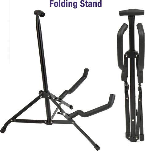 Master-play Beginner Full Size 41" Wood Cutaway All String Acoustic Guitar, With Bonus Accessories Kit; Case, Strap, Capo, Extra Strings, Picks, Tuner, Wash Cloth, Stand (Redburst) in Kuwait