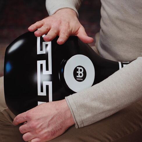 Meinl Percussion IBO Drum، جسم كبير من الألياف الزجاجية مع سطح لعب دائري إضافي - غير مصنوع في الصين - يتضمن منفذ ميكروفون وقاعدة إسفنجية مبطنة، ضمان لمدة عامين، أسود (ID4BKO) in Saudi Arabia