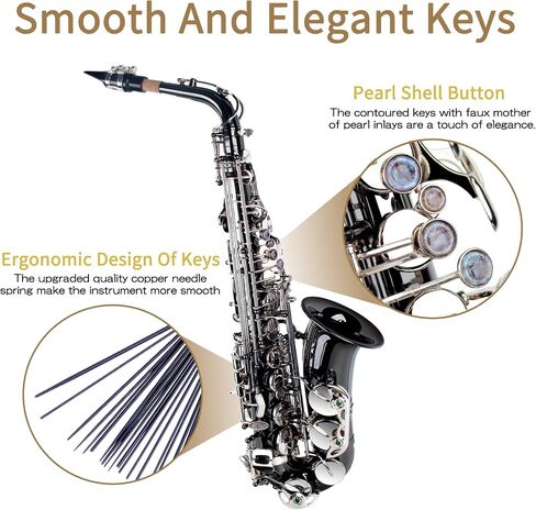 Eb Alto Saxophone, Saxophone for Beginners, Saxophone for Students, Saxophones Alto, Beginner Saxophone, Student Saxophone Beginner, Alto Sax, Alto Saxophone, Antique Bronze Saxophone in Saudi Arabia