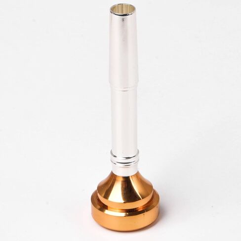 Yibuy Trumpet Mouthpiece Brass Gold Plated 8.8cm Long 2.2cm Wide Suitable for Trumpet Set of 4 in Saudi Arabia