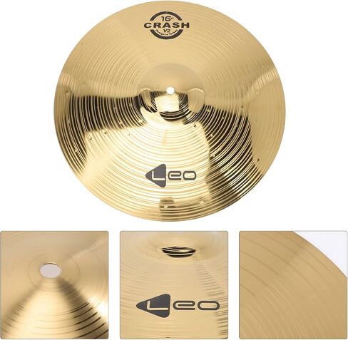 Vaguelly Cymbals Drum Cymbal for Practice Crash Cymbal Low Volume Cymbal Percussion Cymbal China Cymbal Jazz Drum Replacement Part Drum Hardware Percussion Drum Alloy Bass in Saudi Arabia