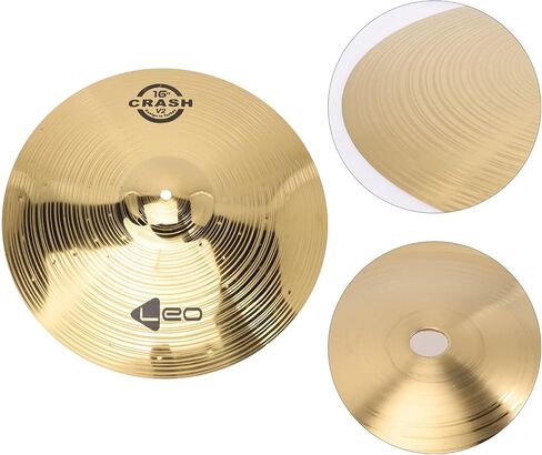 Vaguelly Cymbals Drum Cymbal for Practice Crash Cymbal Low Volume Cymbal Percussion Cymbal China Cymbal Jazz Drum Replacement Part Drum Hardware Percussion Drum Alloy Bass in Saudi Arabia