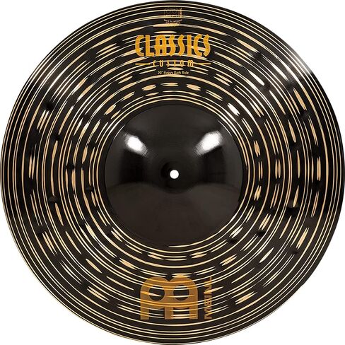 Meinl Cymbals Classics Custom Heavy Dark 20" Ride Cymbal لمجموعة الطبول - صنع في ألمانيا - B12 برونزية، ضمان لمدة عامين (CC20HDAR) in Kuwait