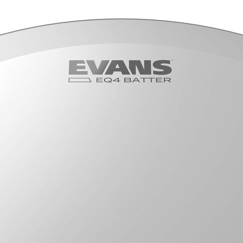 Evans EQ4 Frosted Bass Drum Head, 18 Inch in Saudi Arabia