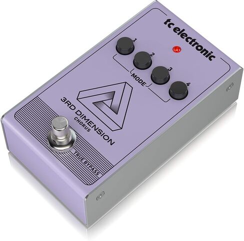 TC Electronic 3RD DIMENSION CHORUS Vintage Analog Chorus Pedal Recreation with 4-Button Effect Selection and BBD Circuitry in Saudi Arabia
