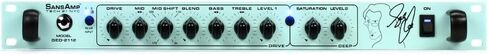 Tech 21 GED-2112 Geddy Lee Signature SansAmp Bundle w/ 2x Strukture S6P48 Woven Right Angle Patch Cables, 12x Fender Picks and Liquid Audio Polishing Cloth in Saudi Arabia