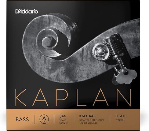 D'Addario Kaplan Bass String - Single A String - K613 3/4M - For Upright Bass, Double Bass - 3/4 Scale, Medium Tension in Saudi Arabia