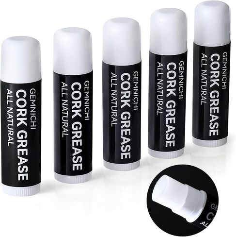 Clarinet Cork Grease 5 Pack, All-Natural Cork Grease for Clarinet, Alto/Tenor Saxophone & Oboe Woodwind Instruments Accessories in Saudi Arabia