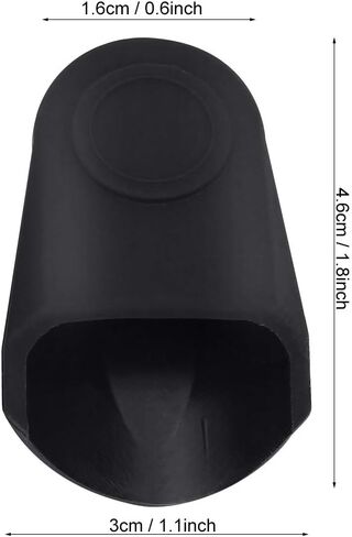 Saxophone Moutiece Caps, Clarinet Moutiece Caps, Clarinet Rubber Caps, Suitable for Saxophones and Clarinets(black) in Saudi Arabia