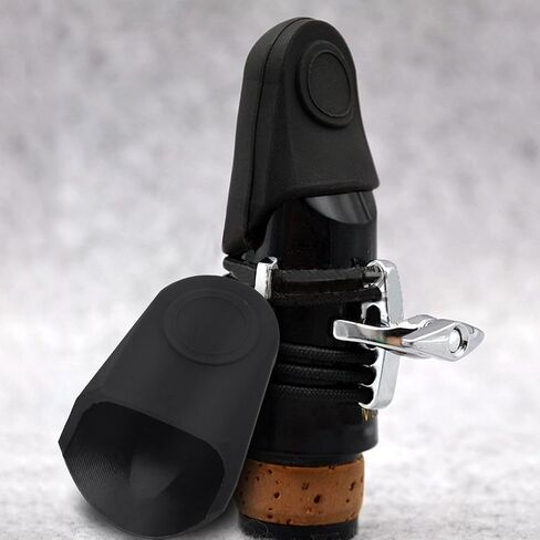 Saxophone Moutiece Caps, Clarinet Moutiece Caps, Clarinet Rubber Caps, Suitable for Saxophones and Clarinets(black) in Saudi Arabia