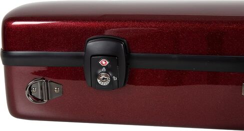 Crossrock Fiberglass Alto Saxophone Case - Includes Accessory Pocket, Removable Shoulder Straps, TSA Lock - Black (CRF1020ASBK) in Saudi Arabia