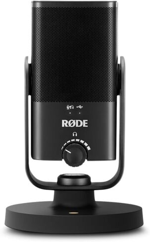 ميكروفون RØDE NT-USB متعدد الاستخدامات بجودة الاستوديو ومكثف USB مع مرشح بوب وحامل ثلاثي القوائم للبث والألعاب والبث الصوتي وإنتاج الموسيقى والتسجيل الصوتي والآلات الموسيقية in Saudi Arabia
