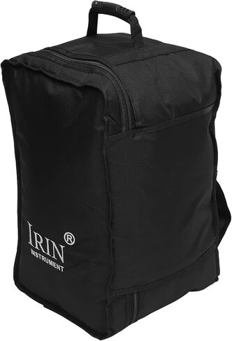 LIFKOME Cajon Drum Kit Loveook Backpck Storage Tote Kids Storage Organizer قرع أداة تحمل حقيبة طبل كاجون وحقائب نايلون حقيبة حمل حقيبة أدوات قرع بطانة سوداء in Kuwait