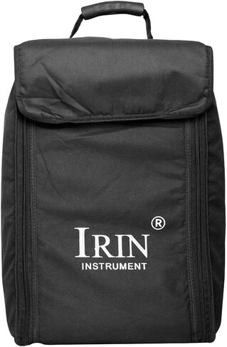 LIFKOME Cajon Drum Kit Loveook Backpck Storage Tote Kids Storage Organizer قرع أداة تحمل حقيبة طبل كاجون وحقائب نايلون حقيبة حمل حقيبة أدوات قرع بطانة سوداء in Kuwait