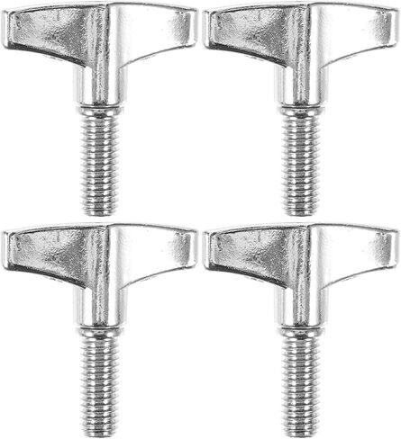 حامل معدني 4 قطعة قوس معدني طبل الصنج أداة المكسرات طبل الصنج أداة زر قرع معدن الفضة مكون طبل الصنج حامل الجناح الجوز الأقواس المعدنية in Kuwait