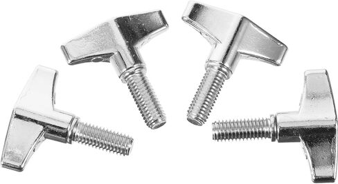 حامل معدني 4 قطعة قوس معدني طبل الصنج أداة المكسرات طبل الصنج أداة زر قرع معدن الفضة مكون طبل الصنج حامل الجناح الجوز الأقواس المعدنية in Kuwait