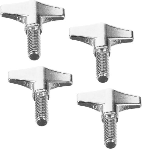 حامل معدني 4 قطعة قوس معدني طبل الصنج أداة المكسرات طبل الصنج أداة زر قرع معدن الفضة مكون طبل الصنج حامل الجناح الجوز الأقواس المعدنية in Kuwait