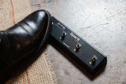 شبكة إيجابية للتحكم في شرارة الجيتار اللاسلكي دواسة القدم / وحدة التحكم لمضخم صوت الجيتار وتطبيقات الهاتف المحمول مع مسارات دعم in Kuwait