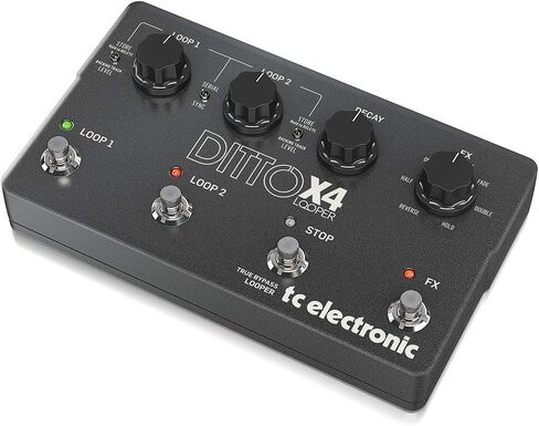 TC Electronic DITTO X2 LOOPER دواسة Looper بديهية للغاية مع زر إيقاف مخصص وتأثيرات حلقة in Saudi Arabia