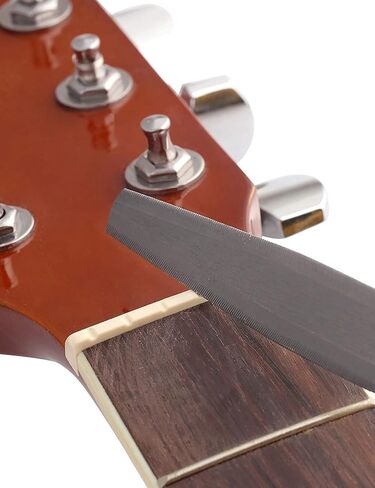 Electric Guitar files set,Acoustic Guitar file set,Bass Guitar files set,Tapered Nut Files Double Edge Nut Slotting Files,Fret Crowning Files Luthier Tools 3pcs set(Acoustic Guitar files) in Saudi Arabia