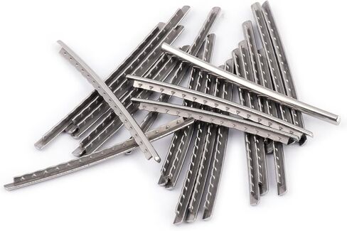 أسلاك روباتون نصف كروية لجيتار الجيتار 18 سلك فريت واير نيكل كوبرونيكل 2.0 مم 20 فريت مقطوعة مسبقًا متوافقة مع غيتار صوتي مقاس 41 بوصة استبدال لوحة أصابع الجيتار الكلاسيكي باللون الفضي. in Kuwait