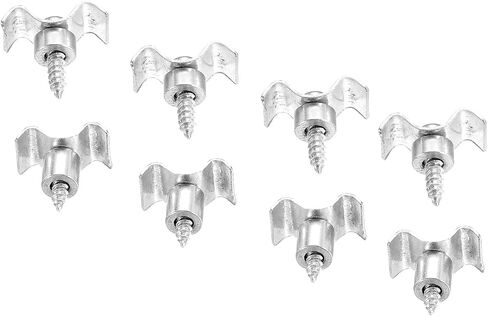 MECCANIXITY Guitar String Trees String Retainer Guides Black for Electric Guitar Bass Parts Replacement with Screws 4 Set in Saudi Arabia