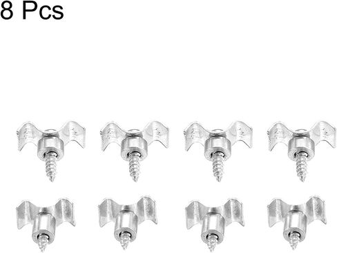 MECCANIXITY Guitar String Trees String Retainer Guides Black for Electric Guitar Bass Parts Replacement with Screws 4 Set in Saudi Arabia