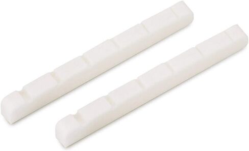 2 قطعة 6 سلاسل الغيتار الكهربائي العلوي الجوز الغيتار مشقوق العظام الجوز استبدال شقة القاع in Kuwait