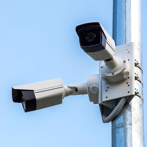 24 حزمة من صندوق توصيل كاميرا الأمان متوافق مع كاميرات الرصاص المقاومة للماء، دعامة تثبيت للكاميرا، كابل إخفاء من الألومنيوم، غطاء كاميرا كهربائي لتركيب وصلة CCTV in Kuwait