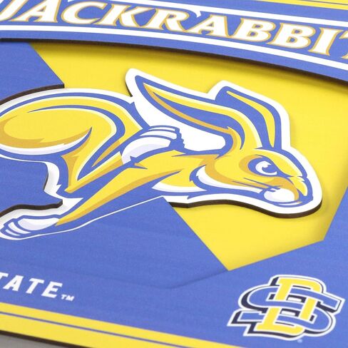 لوحة فنية جدارية لسلسلة شعار YouTheFan NCAA Michigan Wolverines ثلاثية الأبعاد - 12x12، ألوان الفريق in Saudi Arabia