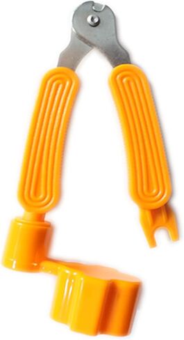 Miwayer غيتار سلسلة اللفاف 3 في 1 سلسلة ربط اللفاف + سلسلة القاطع + دبوس مجتذب أداة صيانة الغيتار أداة إصلاح أداة (رمادي) in Kuwait