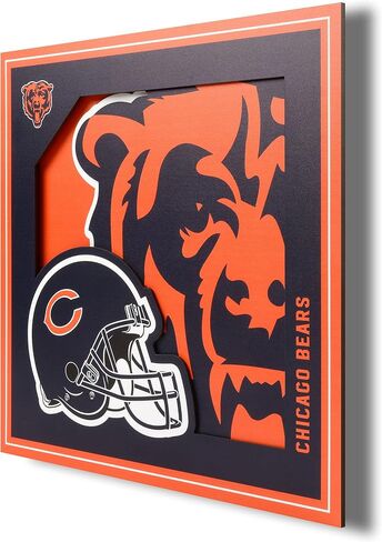 YouTheFan NFL 12x12 Logo Series Wall Art in Saudi Arabia