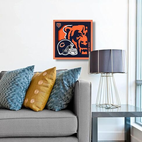 YouTheFan NFL 12x12 Logo Series Wall Art in Saudi Arabia