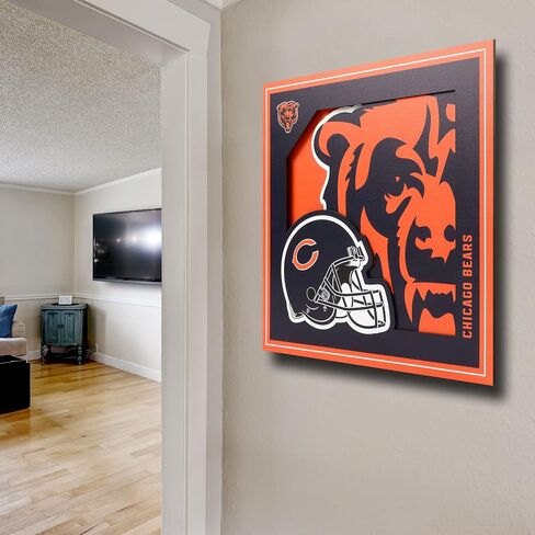 YouTheFan NFL 12x12 Logo Series Wall Art in Saudi Arabia