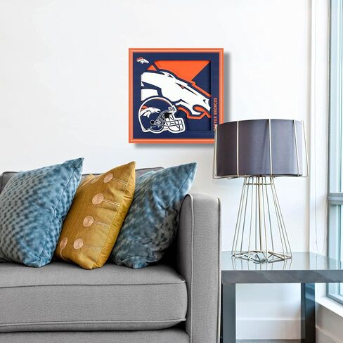 YouTheFan NFL 12x12 Logo Series Wall Art in Saudi Arabia