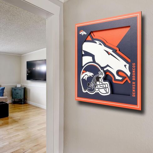YouTheFan NFL 12x12 Logo Series Wall Art in Saudi Arabia