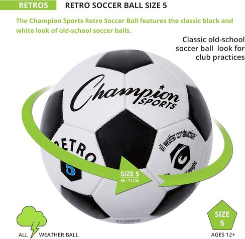 Champion Sports Retro Soccer Ball in Kuwait