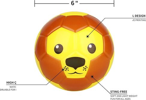 BORPEIN Soft Foam Soccer Indoor Outdoor Football Soccer Ball in Saudi Arabia