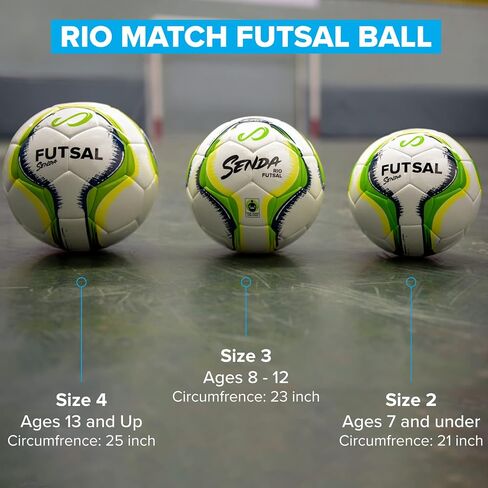 SENDA Rio Match Futsal Ball, Fair Trade Certified in Saudi Arabia