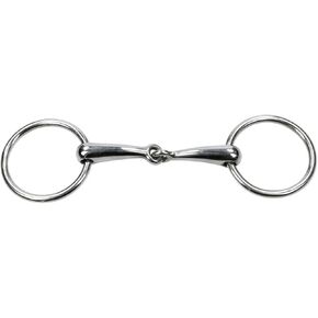 CHALLENGER SS Pony Mini Horse 4" Mouth Loose Ring Snaffle Bit 35334-4