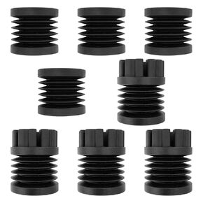 8Pcs Anti Vibration Feet Fit for Bambu Lab X1 Series X1, X1 Carbon Combo and P1P / P1S / P1S Combo 3D Printer Replacement, Slotted & O-Shaped Universal Rubber Foot Anti-Slip Silicone Rubber Pad