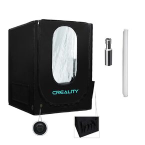 Upgraded 3D Printer Multifunctional Enclosure Constant Temperature Protective Cover with Led Light, Titanium cr10 Heatbreak for Ender 3 V2 Ender 3 Pro, Ender 5 CR-10S PRO V2 3D Printer (Creality Type)