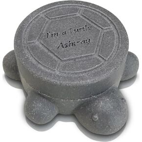 Ashtray for Outside Patio, Cute Turtle Ash Tray with Lid and Removable Liner, Perfect Outdoor Ashtray for Weed Cigarette Smokers, Cool Outdoor Ashtrays for Patio Waterproof/Windproof (Pink)