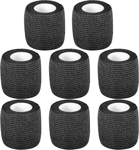 Self Adherent Cohesive Bandages 2" X 5 Yards Elastic Self Adherent Tape, Athletic Tape Skin Color 6 Rolls Used for Wraps, Sports Tape in Saudi Arabia