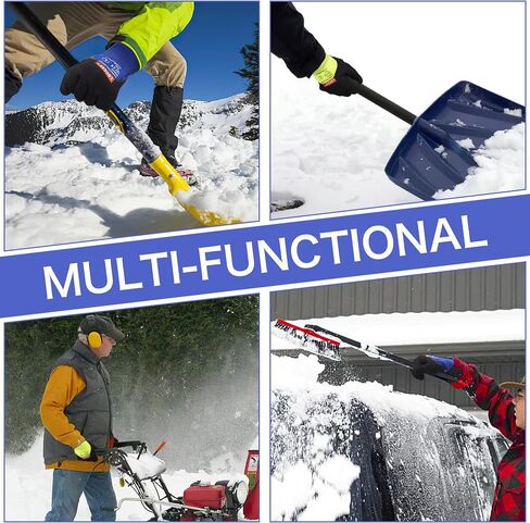 2 Pairs Winter Work Gloves for Men and Women, Freezer Gloves for Work Below Zero, Thermal Insulated, Super Grip in Kuwait